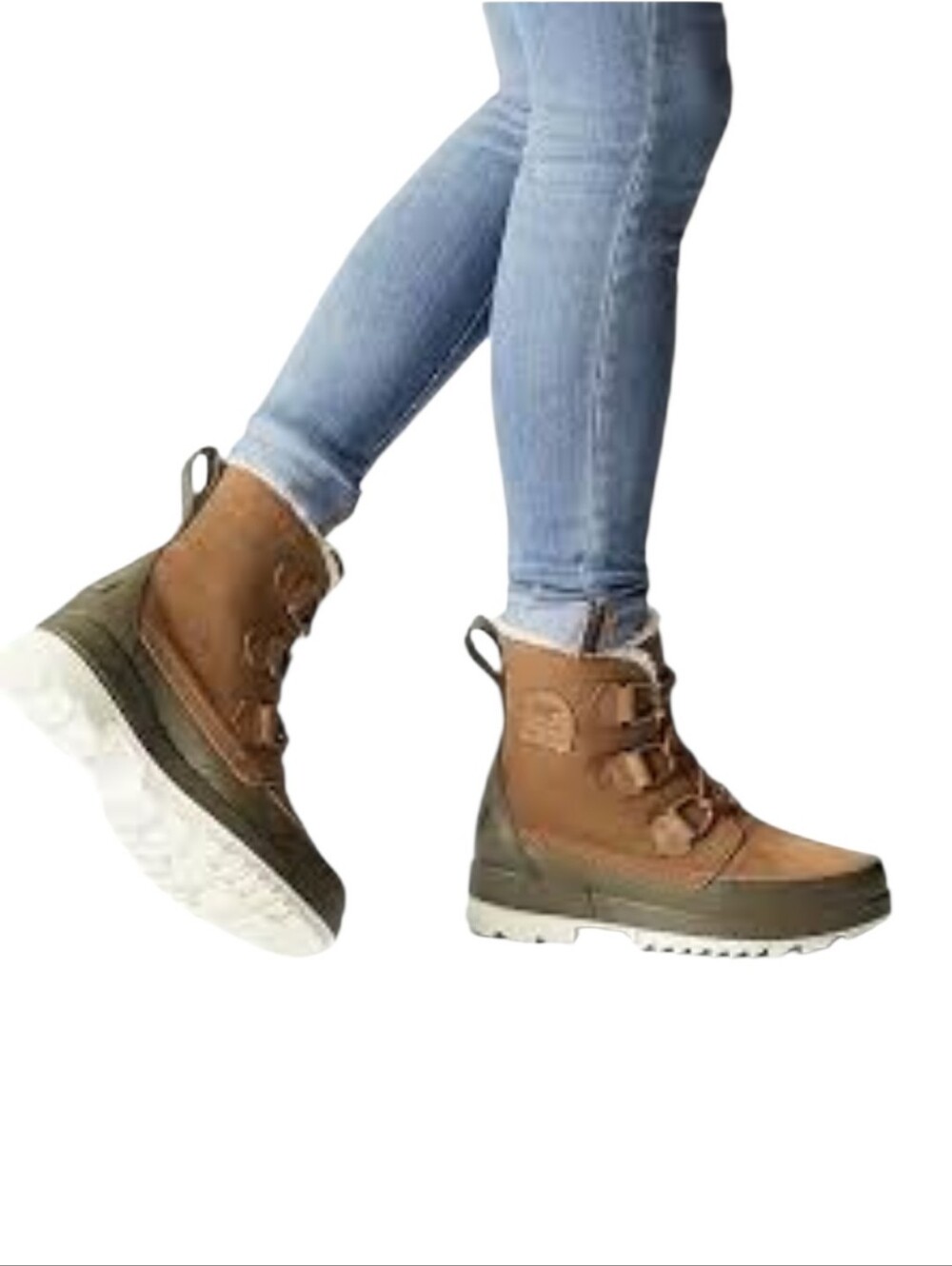 Sorel Torino ll Shearling Women's Brown Winter Lace-Up Ankle Boots